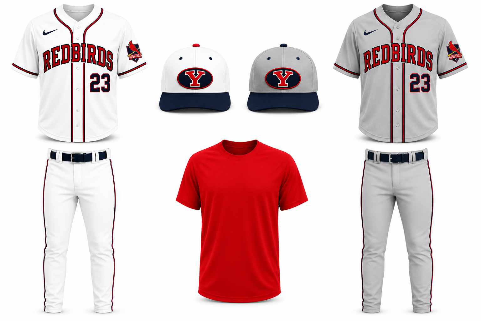 Redbirds Team Uniform Package