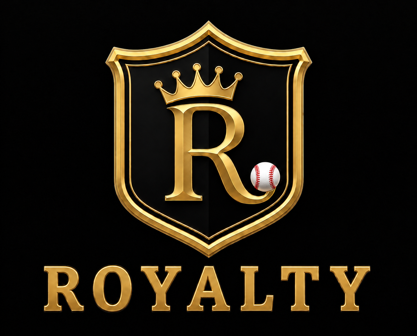 Royalty-Logo-White-Baseball Royalty Uniform Apparel